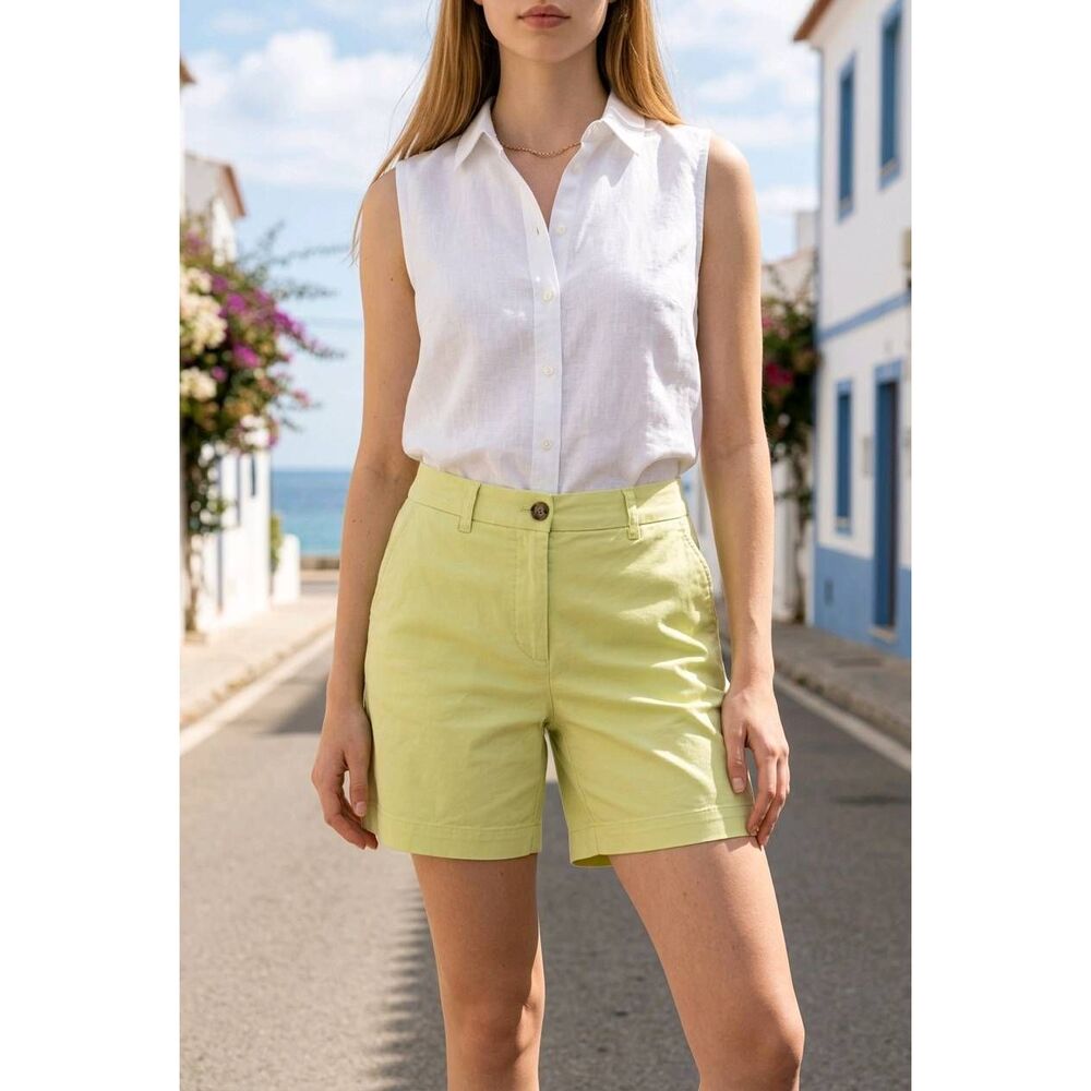 ☔️🔺️Boden Neon Yellow Shorts Size 6